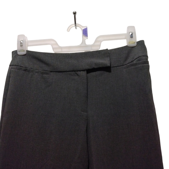 Vintage Women's First Option Gray Boot Legged Dress Trousers/Pants Sz 8 - Picture 3 of 7